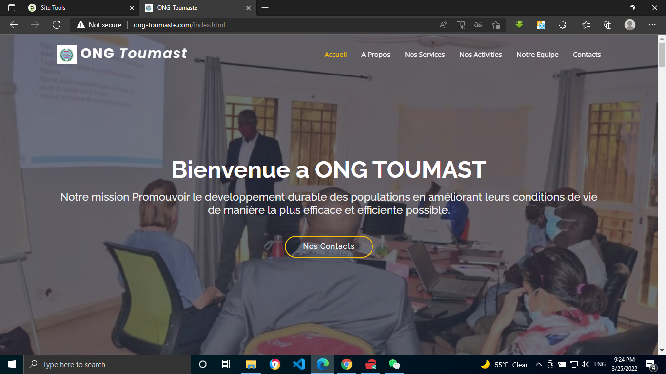 News Blog application for client